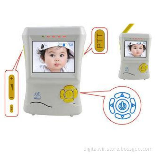 Home Surveillance Wireless Digital Baby Monitor IR Video In